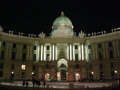 Nachtansicht Hofburg